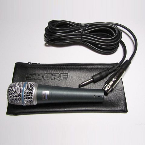 Микрофон Shure beta 57A динамический суперкардиоидный