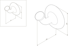 Крючок для полотенец AM.PM LIKE - A8035500