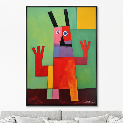 ArtNoMore - Репродукция картины на холсте Happy Creatures, No 1, 2024г.