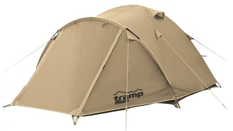 Картинка палатка туристическая Tramp TLT-007.06 песочный - 1