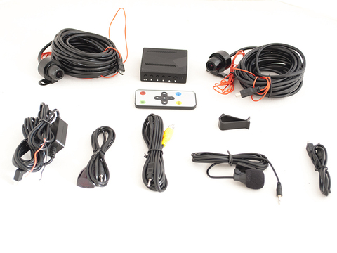 Автомобильный видеорегистратор AVIS AVS1080BOX (2XCAM)