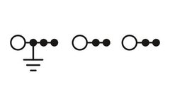 STIO-IN 2,5/4-PE OG-Заземляющие клеммы для выполнения проводки в зданиях