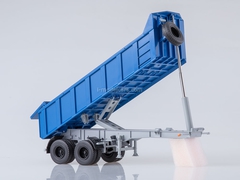 Semi Trailer Tipper MAZ-9506-20 blue AutoHistory 1:43