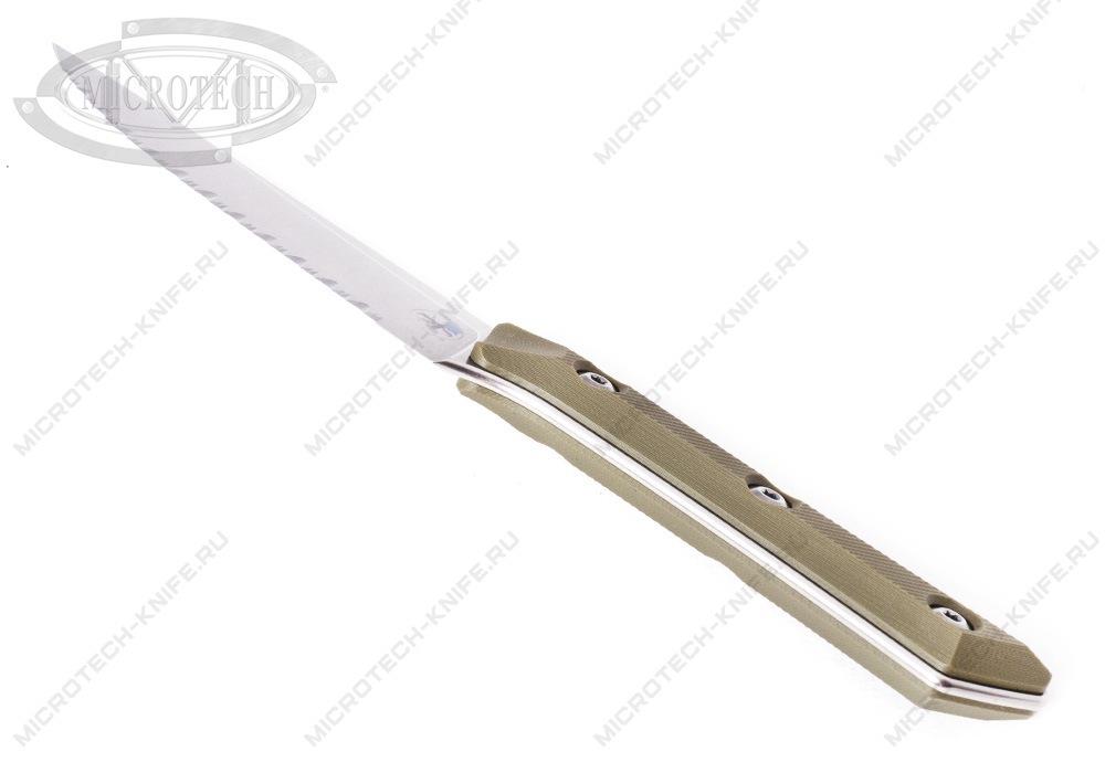 Нож Microtech Kitchen Steak OD Green Serrated
