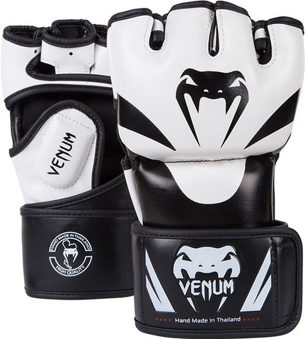Перчатки MMA Venum Attack Gloves White