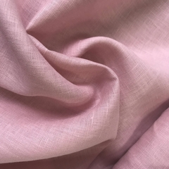 Мерный лоскут 0,9 м лен розовый 3287