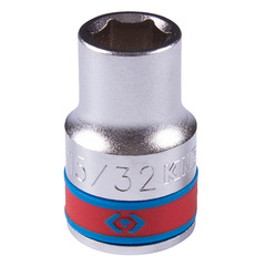 KING TONY (433515S) Головка торцевая стандартная шестигранная 1/2", дюймовая 15/32"
