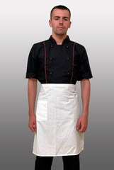 Фартук повара без грудки (бязь) белый 100% хлопок