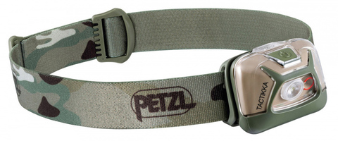 Картинка фонарь налобный Petzl Tactikka камуфляж 2019 - 1