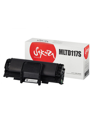 Картридж Sakura MLTD117S для Samsung SCX-465, черный, 2500 к.