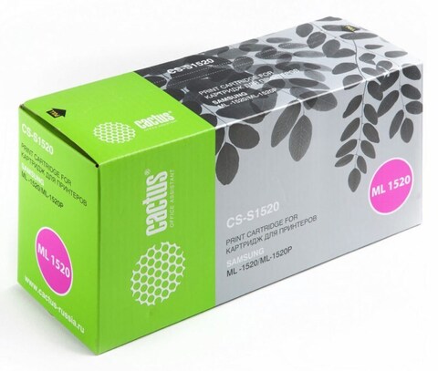 Картридж лазерный Cactus CS-S1520 ML-1520D3 черный (3000стр.) для Samsung ML-1520/1520P