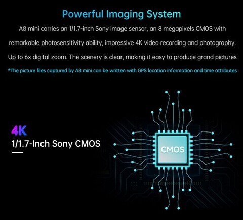 Камера SIYI A8 mini c трехосевым подвесом