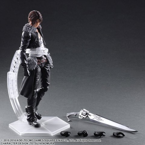 Финал Фэнтази Диссидия фигурка Скволл Леонхарт (копия) — Final Fantasy Dissidia Squall Leonhart Play Arts Kai (copy)