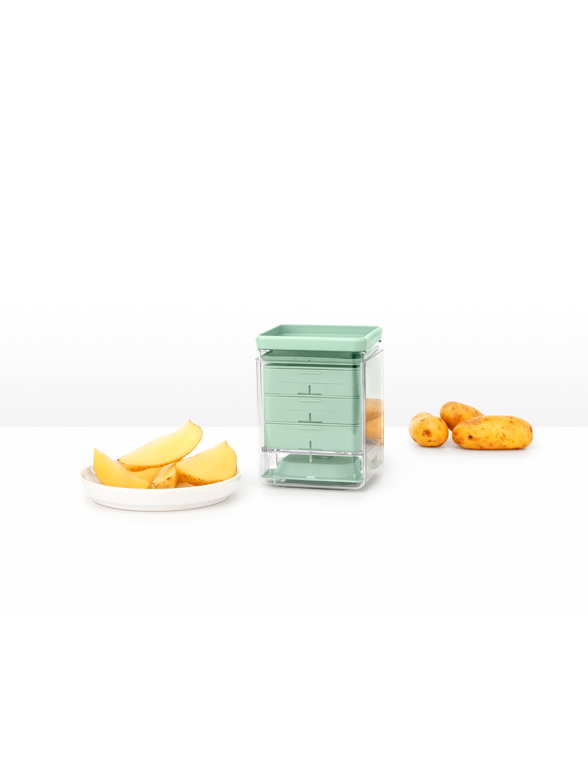 Овощерезка Tasty+, Мятно-голубой, арт. 145421 - фото 4