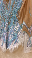 Купальник для художественной гимнастики б/у р.32