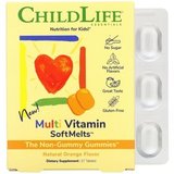 Мультивитамины для детей со вкусом натурального апельсина, Multi Vitamin SoftMelts, ChildLife, 27 таблеток 1