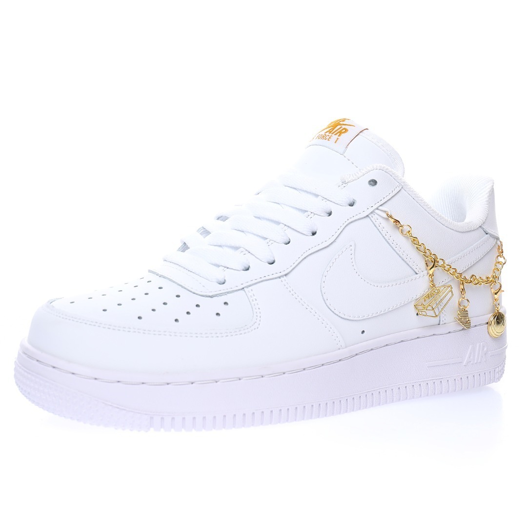 air force 1s metallic