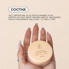 FFleur PP-07 Makeup Perfection Peach рассыпчатая матирующая пудра для лица