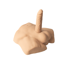 Реалистичный мужской торс Apollo (S: длина 23,5 см, высота 9 см, ширина 33,5 см)