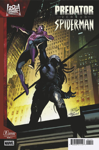 Predator vs Spider-Man #1 (Cover B)