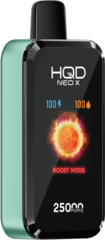Одноразовая электронная сигарета HQD Neo X 25000 - Киви Маракуйя Гуава (25000 затяжек)