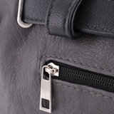 Сумка Саломея 2032 македония серый + черный