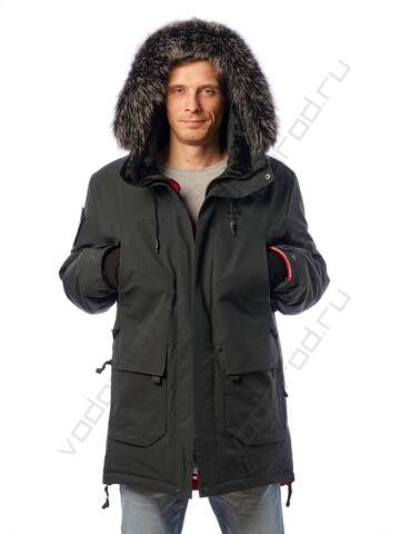 Куртка зимняя SHARK FORCE 25004 ( серо-зеленая)