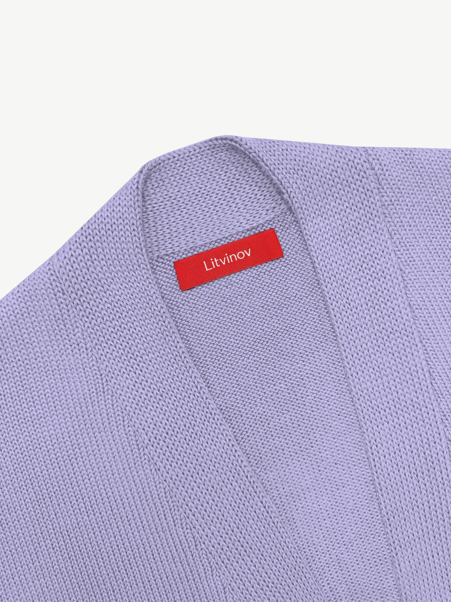 Кардиган с планкой из шелка