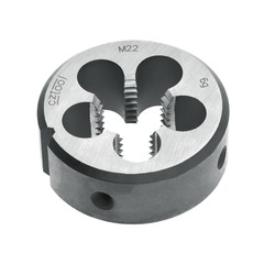 Плашка М22х2,5 DINEN22568 115CrV3 6g 55х22мм Bucovice(CzTool) 210220