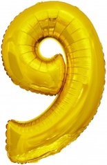 К 34''/86 см, Цифра ЭКО, Золото, 