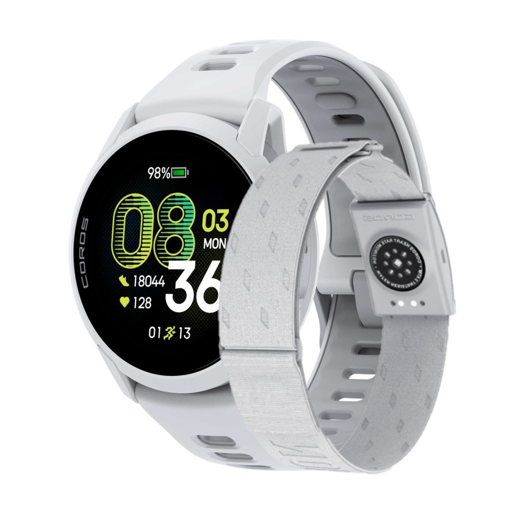 Coros Pace 4 White Silicone HR