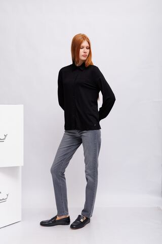 BUGATTI Рубашка трикотажная из вискозы с эластаном