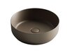 Ceramica Nova Element CN6022MDB Умывальник чаша накладная круглая, 39x39, цвет: коричневый