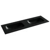 Ceramica Nova Grace CN7022MB Раковина мебельная прямоугольная с двумя чашами и отв. под смеситель, 141x45.7