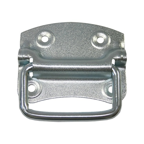 Ручка дверная откидная оцинкованная, 100х80 мм (Россия) 70-0-856