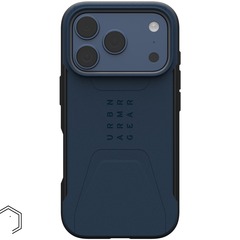 Чехол Uag Civilian Case для iPhone 17 Pro, Синий | Mallard