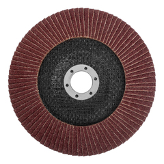 45-6-240 Круг лепестковый торцевой шлифовальный, оксид алюминия, Р40, 8500 об/мин, 150х22мм (РемоКолор)