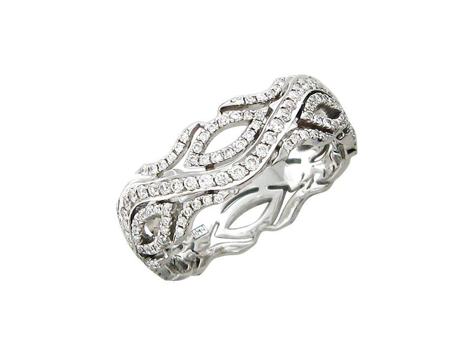 Кольцо с бриллиантом  из белого золота JA-K-1К626272