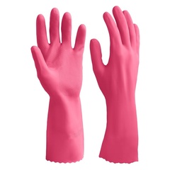 ЗУБР M, хозяйственно-бытовые стойкие к кислотам и щелочам, латексные перчатки (11250-M)