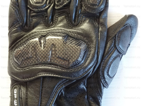 Мотоперчатки кожаные RS Taichi NXT047, чёрные