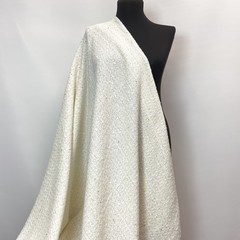 Ткань твид цвет молочный 3088