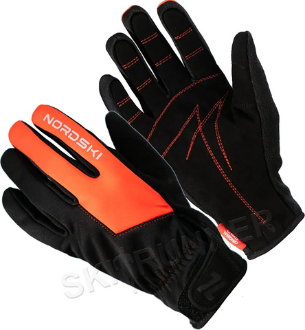 Перчатки Nordski Racing Black-Red WS 20