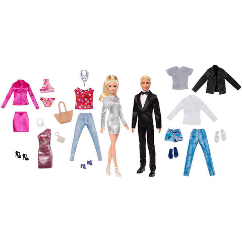 Барби и Кен Набор с Модной Одеждой и Аксессуарами