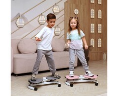 Фитнес платформа DFC Twister Bow с эспандерами TW-S108GR серый