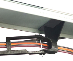 СНПЧ для HP DesignJet T210, T230, T250, T630, T650, Studio (CISS HP 712). С одноразовыми чипами и демпферами. Усовершенствованное крепление для моделей - 914 мм / 36