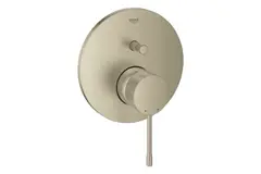 GROHE Essence 24167EN1 Внешняя часть смесителя для ванны скрытого монтажа на 2 потребителя, круглая, никель матовый фото