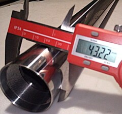 Перо вилки для Yamaha XJR 1300 1999-2006, 43мм*640мм