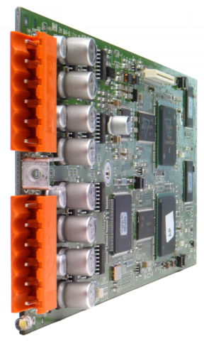 опциональная карта. 2 пары AES, S/PDIF выхода, WordСlock. Совместима со всеми Soundweb London шасси