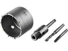 ЗУБР 80 мм, SDS - plus, 10T, коронка по бетону с оснасткой (2918-80)