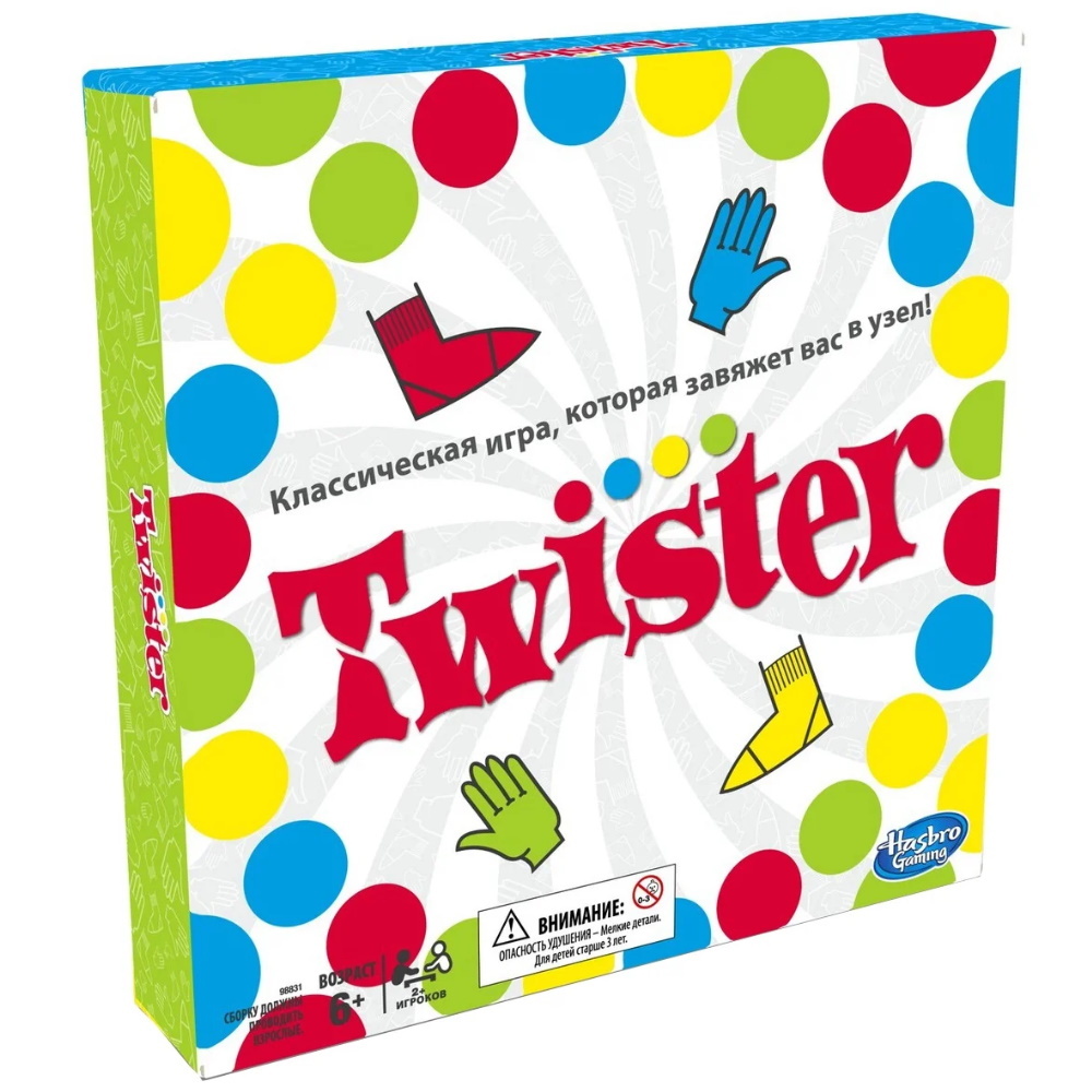 Настольная игра Twister" (Твистер) 98831121/98831Н – купить по цене 1  590 ₽ в интернет-магазине ohmygeek.ru